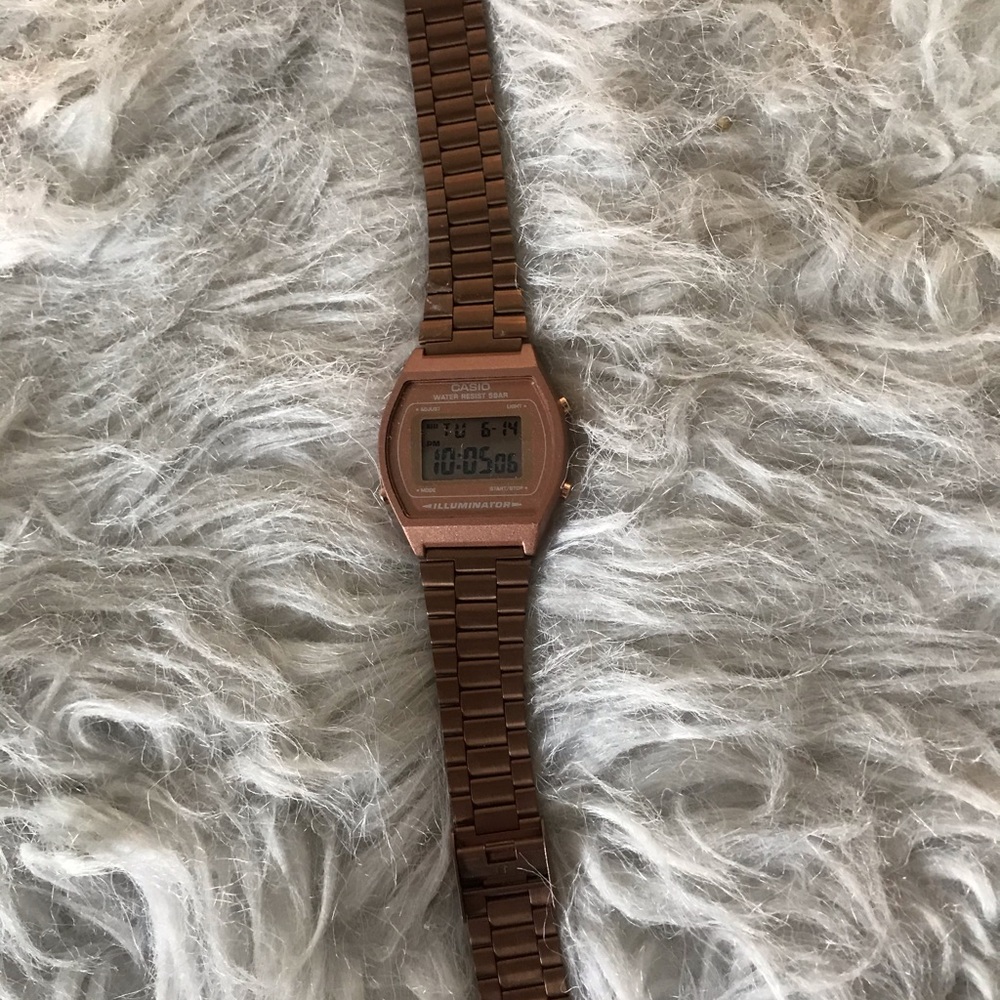 Casio pink watch